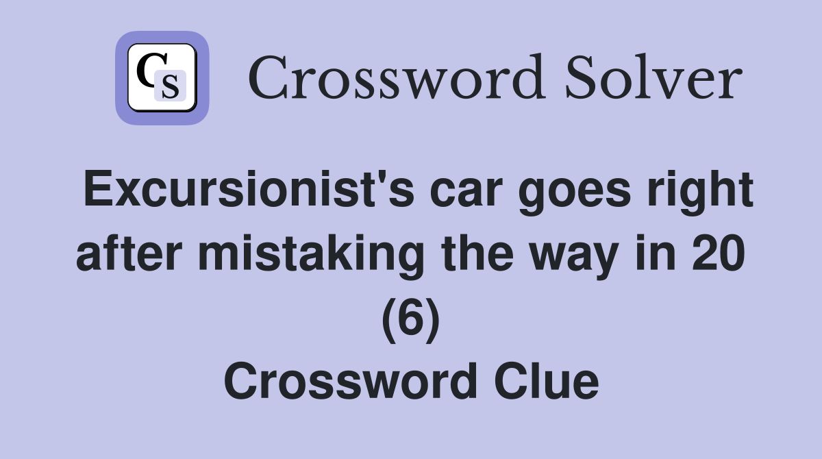 Excursionist's car goes right after mistaking the way in 20 (6